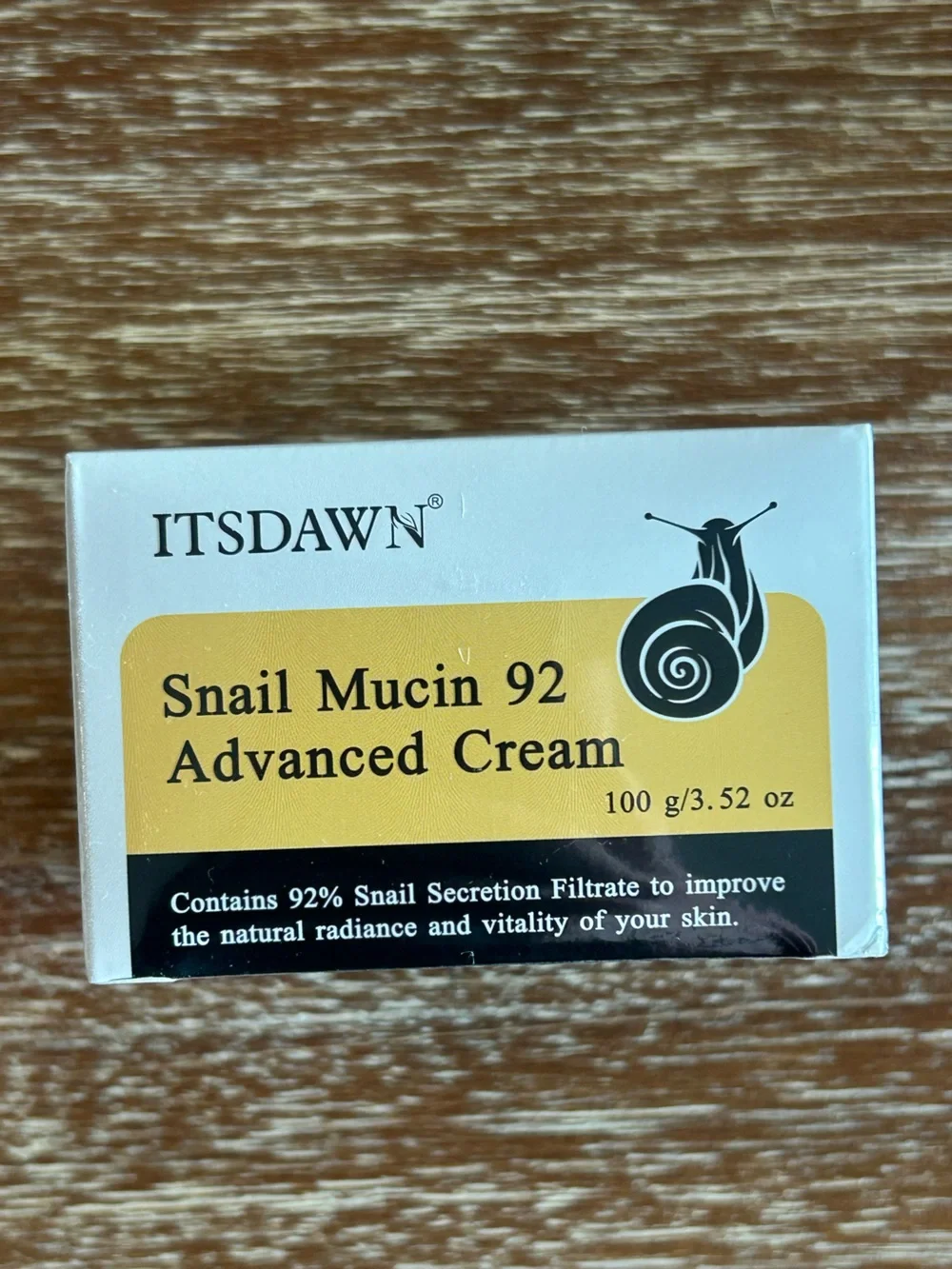 ITSDAWN Snail Mucin 92 Advanced Cream!